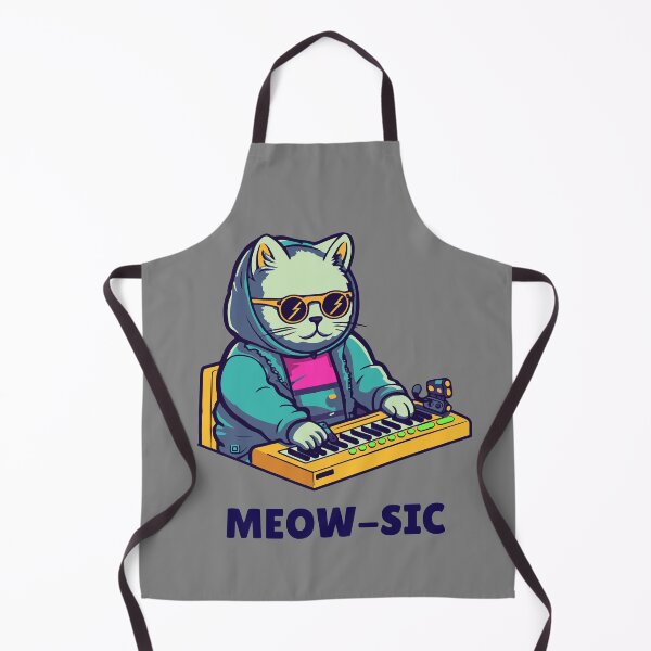 Item preview, Cool Cat Playing Piano designed and sold by sydney-syder.