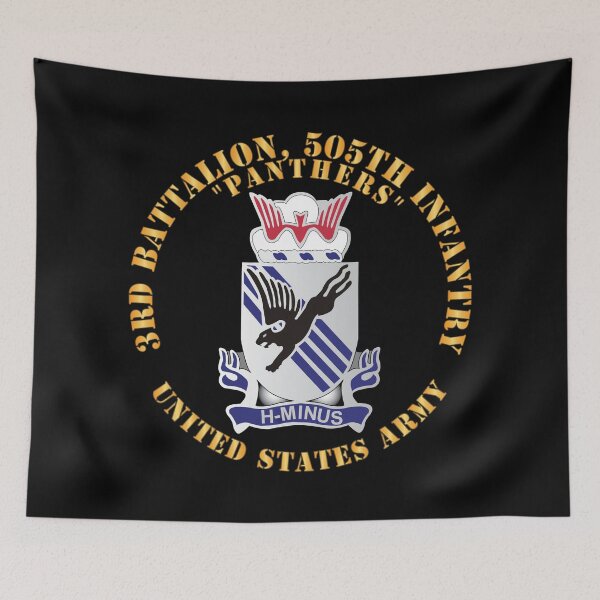 Item preview, Army -  3rd Bn, 505th Infantry Regiment - Panthers - DUI X 300 designed and sold by Military Insignia Products.