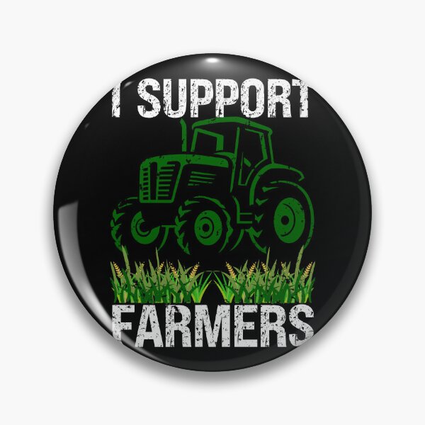 Item preview, I Support Farmers, Farmers Protest designed and sold by Quirky Shirts.