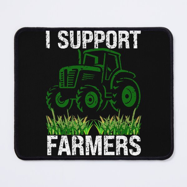 Item preview, I Support Farmers, Farmers Protest designed and sold by Quirky Shirts.