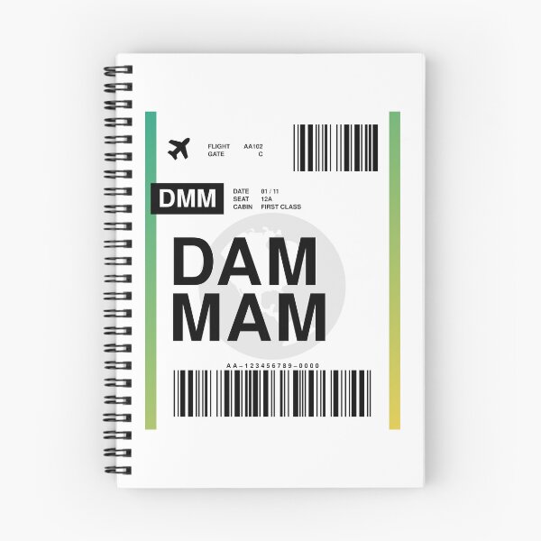 Item preview, Damman Boarding Pass designed and sold by RabbitK.