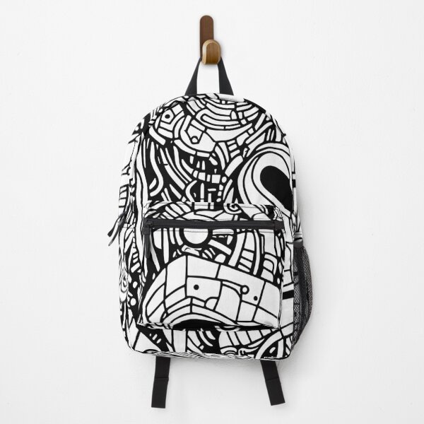 Item preview, Biomechanical Gorilla: An Advanced Futuristic Graphic Artwork with Abstract Line Patterns designed and sold by Amanda-S-Olsen.