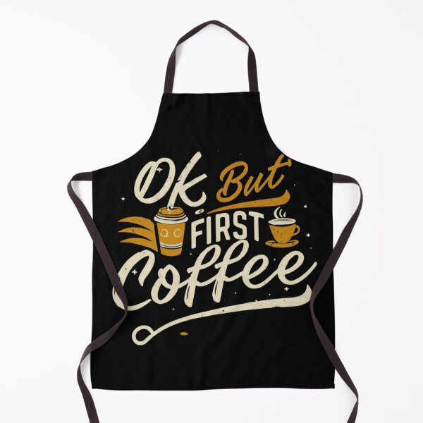 Item preview, Ok But First Coffee designed and sold by MG-MagicGallery.