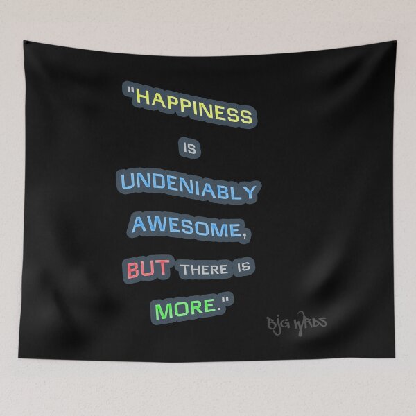 Item preview, "HAPPINESS..." Quote 12/06/2023 designed and sold by BJGWRDS.