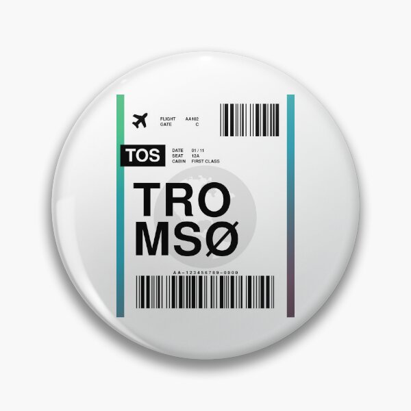 Item preview, Tromsø Boarding Pass designed and sold by RabbitK.