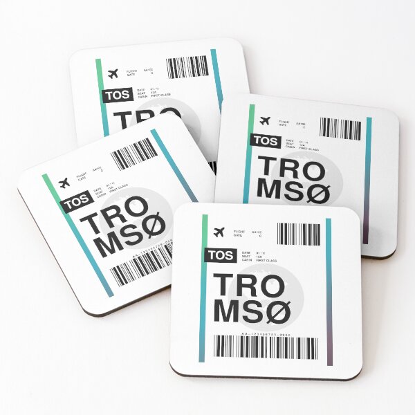 Item preview, Tromsø Boarding Pass designed and sold by RabbitK.