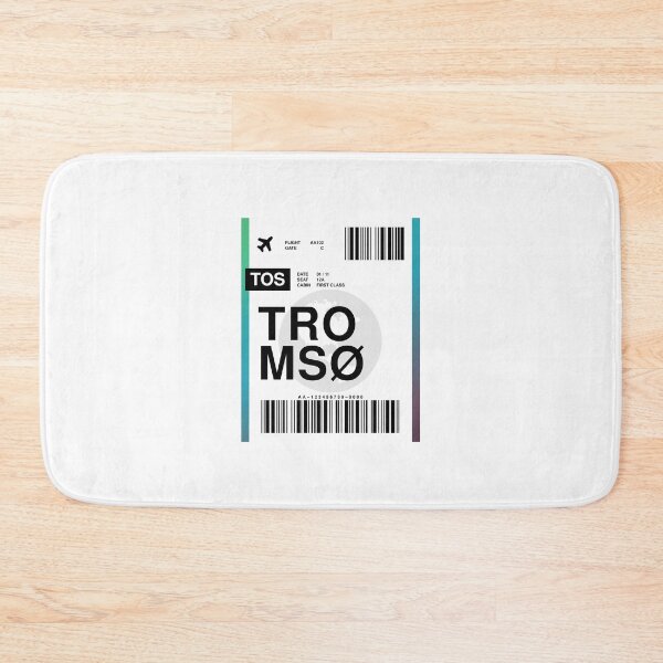 Item preview, Tromsø Boarding Pass designed and sold by RabbitK.