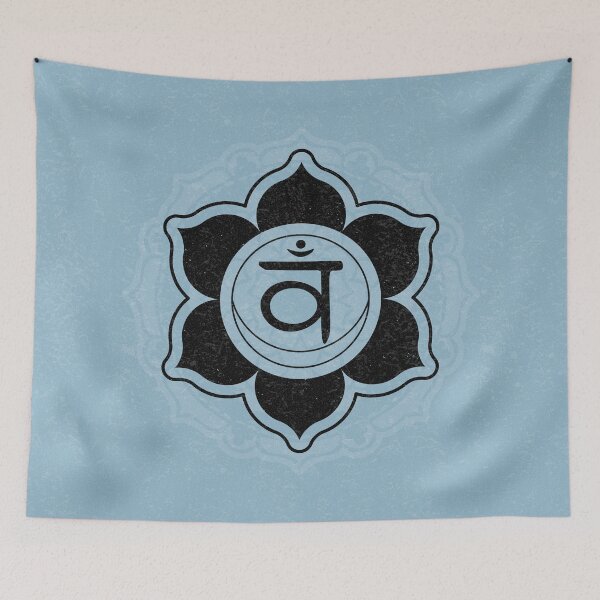 Item preview, Sacral Chakra Mandala - Sky + Coal designed and sold by Irene Estelle.