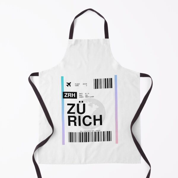 Item preview, Zurich Boarding Pass designed and sold by RabbitK.