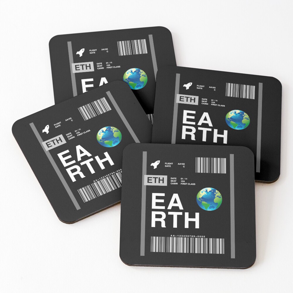 Item preview, Coasters (Set of 4) designed and sold by RabbitK.