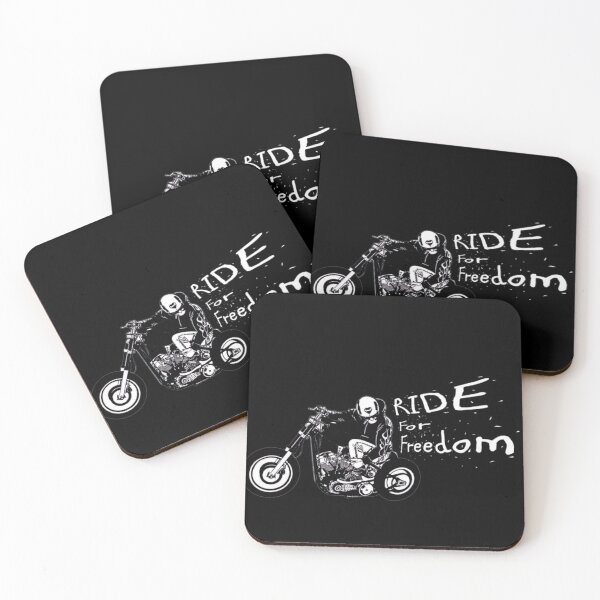 Item preview, Riding motorcycle art for freedom designed and sold by waterloop.