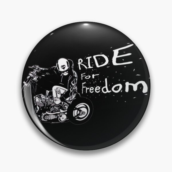 Item preview, Riding motorcycle art for freedom designed and sold by waterloop.