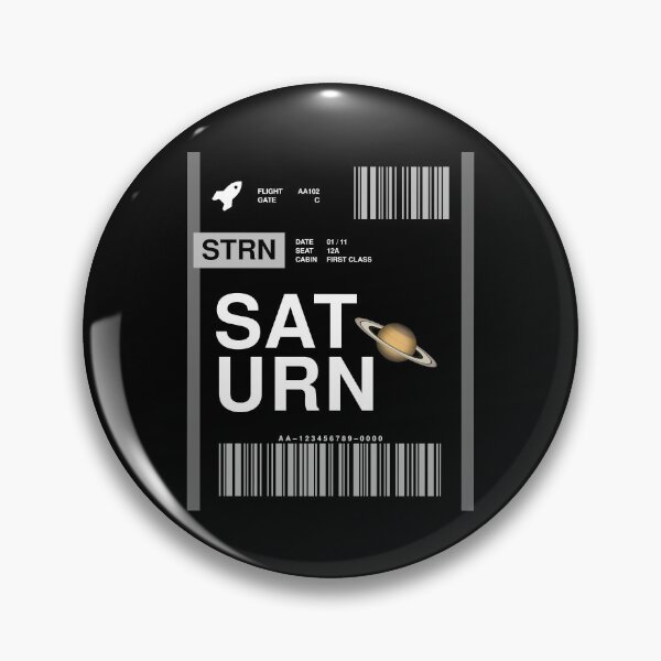 Item preview, Saturn Boarding Pass designed and sold by RabbitK.