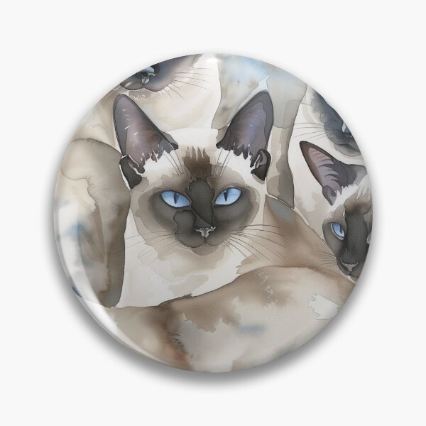 Item preview, Siamese Cats - B designed and sold by Hi Lin.