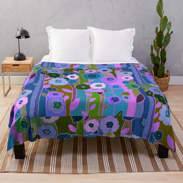 Item preview, Blue field  designed and sold by Flowersonstuff.