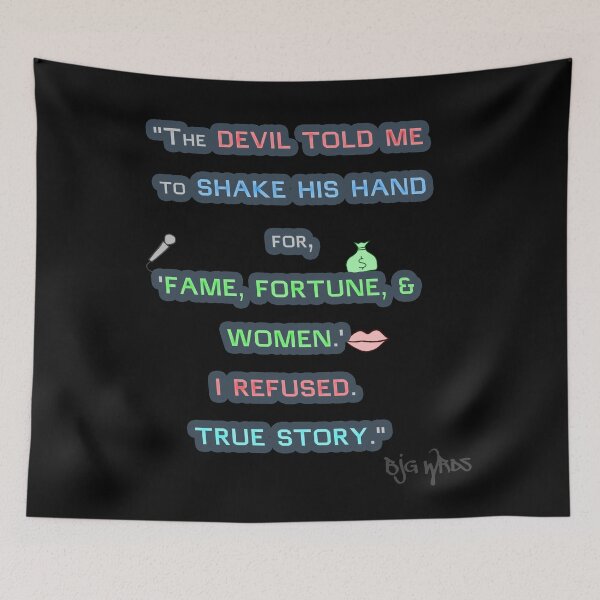 Item preview, "The DEVIL..." Quote 12/10/2023 designed and sold by BJGWRDS.