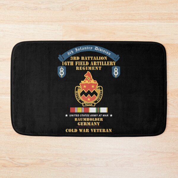 Item preview, 8th Infantry Division Scroll - 3rd Bn, 16th Field Artillery Regiment - Baumholder Germany - Cold War Vet w COLD SVC X 300 designed and sold by Military Insignia Products.