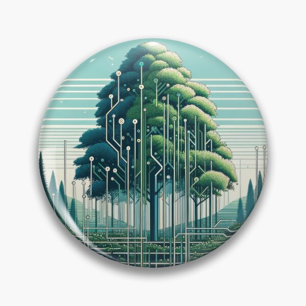 Item preview, Harmony of Nature and the Digital Age designed and sold by SunkenCost.