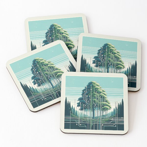Item preview, Harmony of Nature and the Digital Age designed and sold by SunkenCost.
