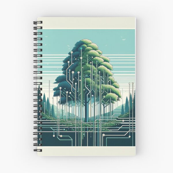 Item preview, Harmony of Nature and the Digital Age designed and sold by SunkenCost.