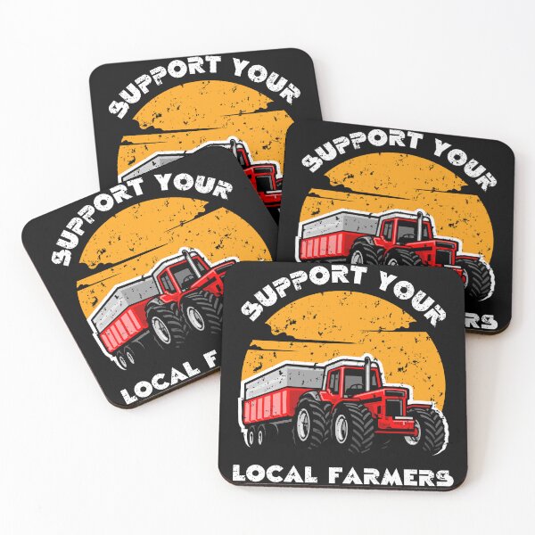 Item preview, Support Your Local Farmers, Protest Farmer designed and sold by Quirky Shirts.
