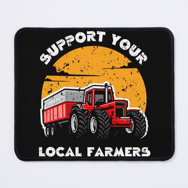 Item preview, Support Your Local Farmers, Protest Farmer designed and sold by Quirky Shirts.