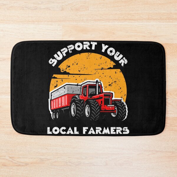 Item preview, Support Your Local Farmers, Protest Farmer designed and sold by Quirky Shirts.