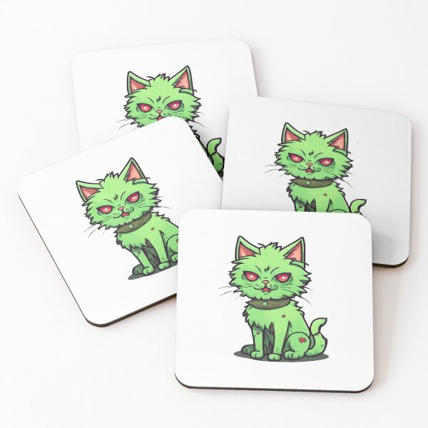 Item preview, Undead Zombified Zombie Cat designed and sold by Majestic Paws.
