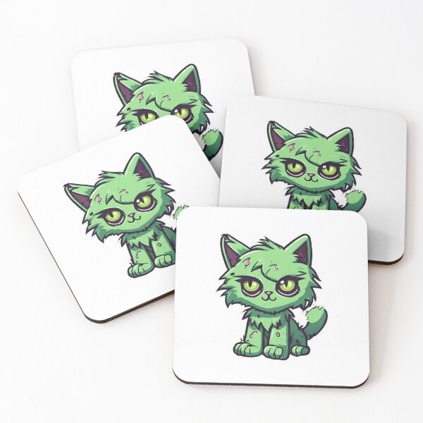 Item preview, Undead Zombified Zombie Cat designed and sold by Majestic Paws.