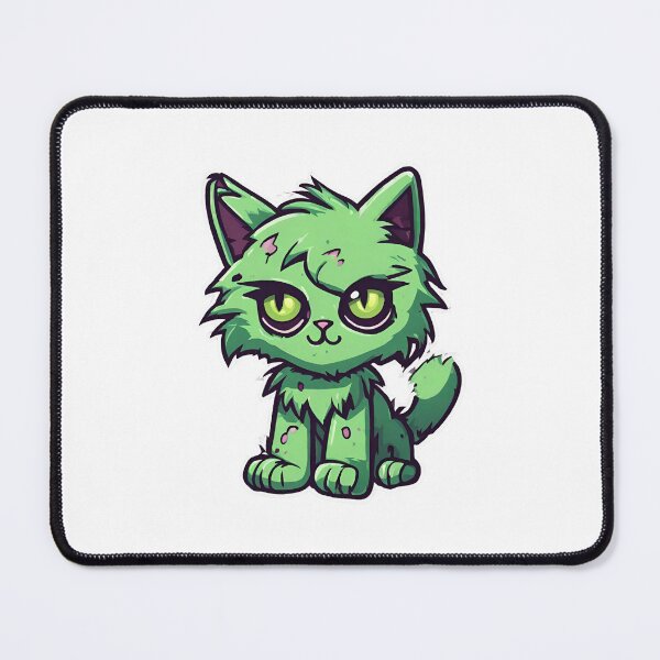 Item preview, Undead Zombified Zombie Cat designed and sold by Majestic Paws.
