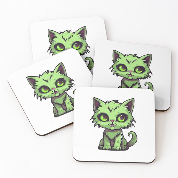 Item preview, Undead Zombified Zombie Cat designed and sold by Majestic Paws.