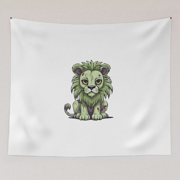 Item preview, Undead Zombified Zombie Lion designed and sold by Majestic Paws.