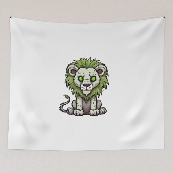 Item preview, Undead Zombified Zombie Lion designed and sold by Majestic Paws.