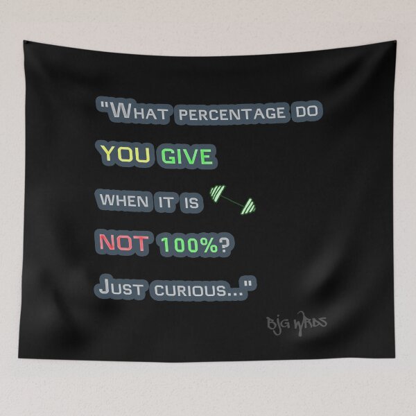 Item preview, "What percentage..." Quote 12/15/2023 designed and sold by BJGWRDS.