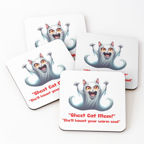 Item preview, Funny Cat Ghost designed and sold by NagalkarArtWork.