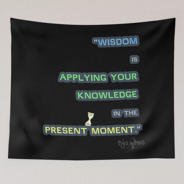 Item preview, "WISDOM is..." Quote 12/17/2023 designed and sold by BJGWRDS.