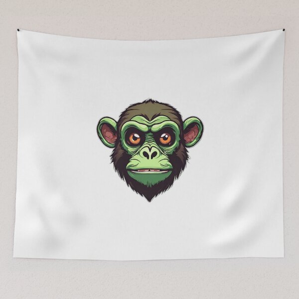Item preview, Undead Zombified Zombie Monkey designed and sold by Majestic Paws.