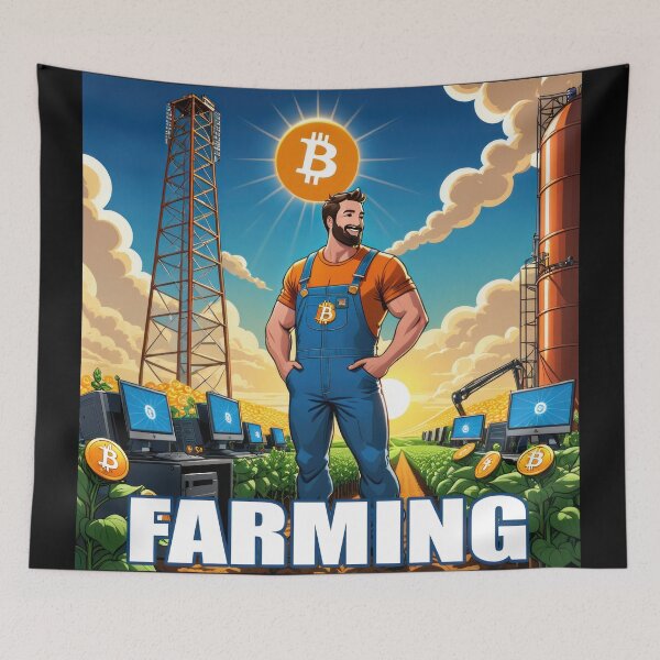 Item preview, Bitcoin Farming designed and sold by duke818.