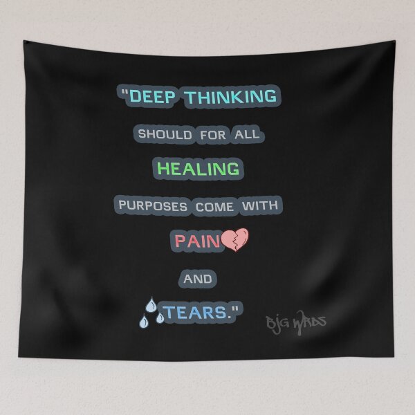 Item preview, "DEEP THINKING..." Quote 12/18/2023 designed and sold by BJGWRDS.