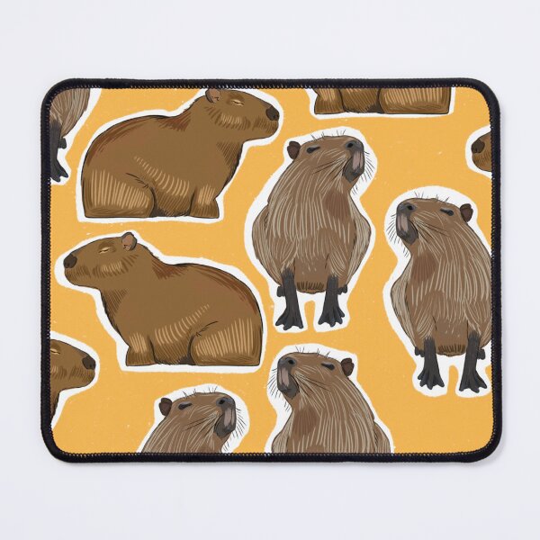 Item preview, Capybara pattern  designed and sold by Avishag turgeman.