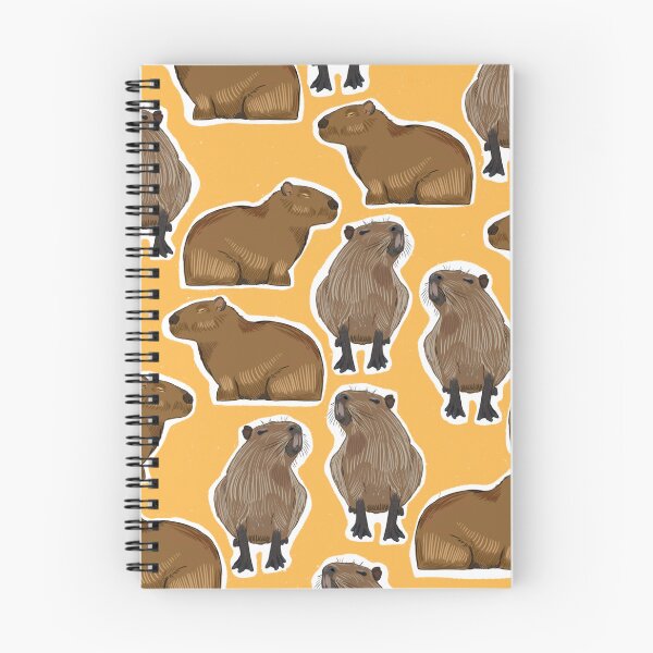 Item preview, Capybara pattern designed and sold by Avishag turgeman.