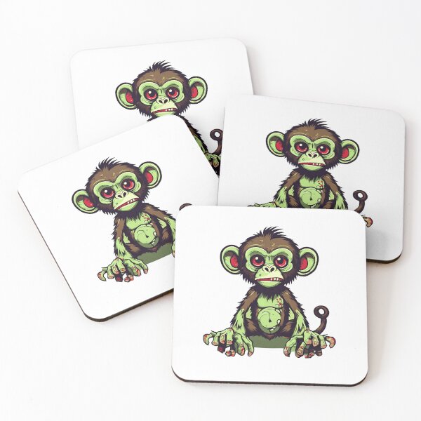Item preview, Undead Zombified Zombie Monkey designed and sold by Majestic Paws.