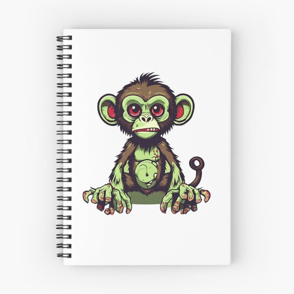 Item preview, Undead Zombified Zombie Monkey designed and sold by Majestic Paws.