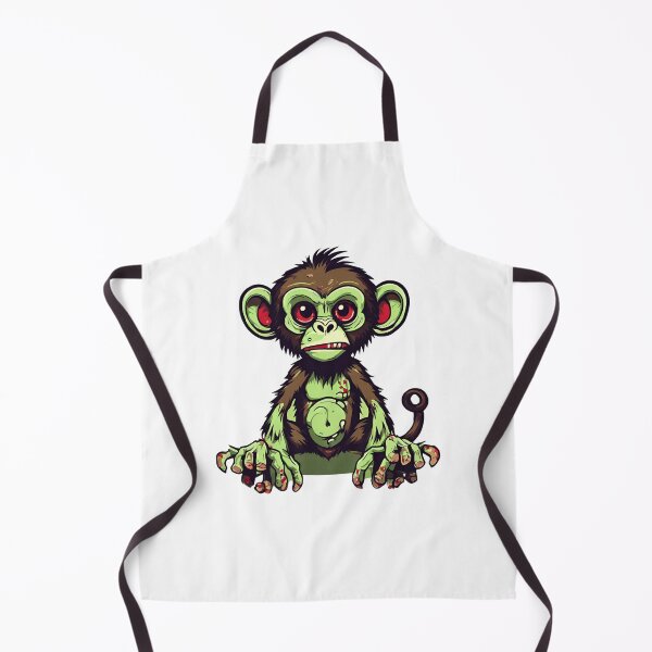 Item preview, Undead Zombified Zombie Monkey designed and sold by Majestic Paws.