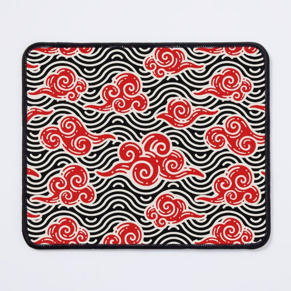 Item preview, Red Cluds Seamless Pattern - Doodle Vintage designed and sold by xadrawing.