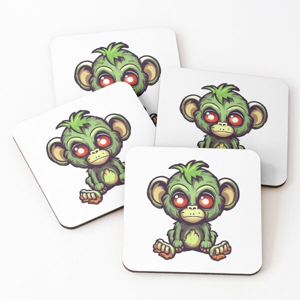 Item preview, Undead Zombified Zombie Monkey designed and sold by Majestic Paws.
