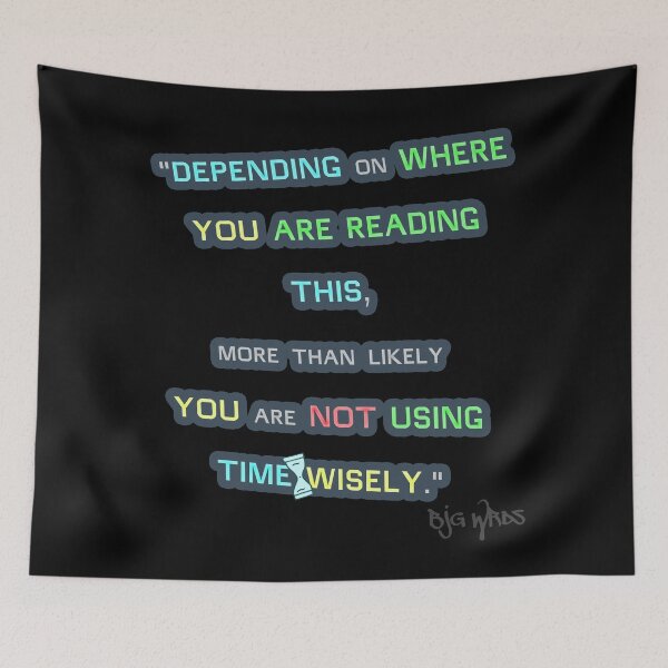 Item preview, "DEPENDING on..." Quote 12/19/2023 designed and sold by BJGWRDS.