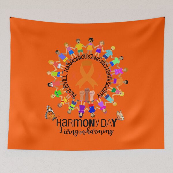Item preview, Harmony day | Harmony day 2024 |Harmony day australia |Harmony day kids | Harmony day 2023 Aussie Harmony Day 2024 orange day designed and sold by ArtfulWolves.