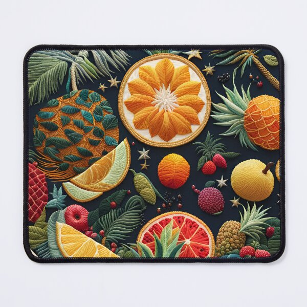 Item preview, Embroidery Art - I love fruits! designed and sold by TWNightingale.