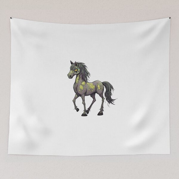 Item preview, Undead Zombified Zombie Horse designed and sold by Majestic Paws.